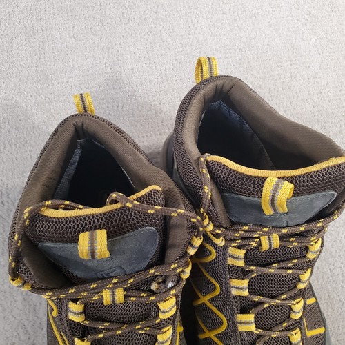 Keen Erek Verdi II Boots Mens 12 Green Brown Leather Hiking Keen.Dry Waterproof - Picture 3 of 10