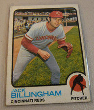 1973 Topps - #89 Jack Billingham