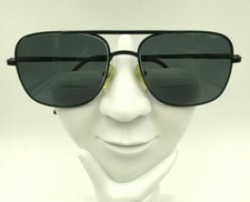Vintage JC Levet Black Metal Pilot Sunglasses France FRAMES ONLY