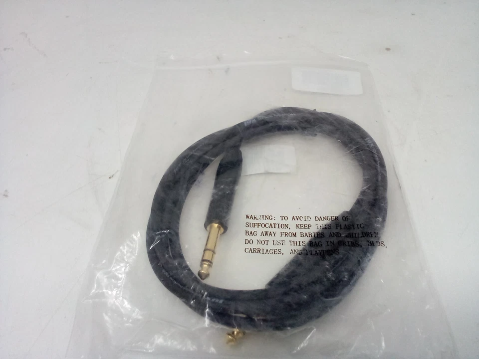 LYX PRO-6ft Premium 1/4inchinch Stereo TRS Phono Cable  Male to Male LYXLCS336YF - Image 4 of 4