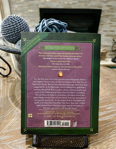 The Sisters Grimm Lot of 4 Michael Buckley Amulet Books 1-4 2007 - Picture 9 of 9
