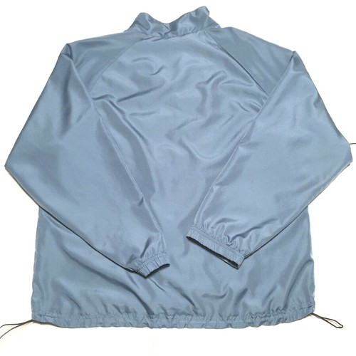 *Athletech Men Light Weight Jacket Blue Size Medium Mesh Liner Zipper Closure - Picture 3 of 12