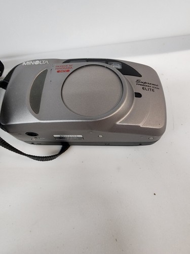 Minolta Supreme Freedom Zoom Elite 35mm Film Camera TESTED WORKING no flash - Picture 7 of 8