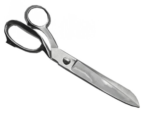 EPDM Scissors - Forged Steel, Nickel Plated - 25cm - Picture 1 of 1