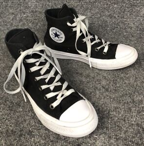 converse lunarlon black