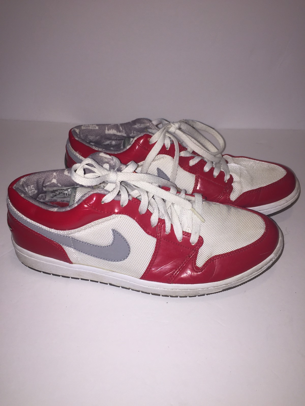 Nike air jordan 1 'le scarpe basse dimensioni uomini 309192 bianco - rosso, 2006 Nike air jordan 1 'le scarpe basse dimensioni uomini 309192 bianco - rosso, 2006