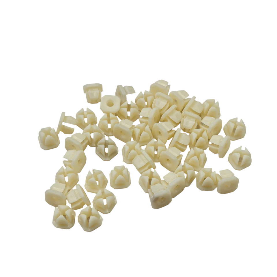 50x Headlight Bezel Grill Screw Nut Clip Fits For GM Chevrolet Oldsmobile 347347 Foto 3 de 4