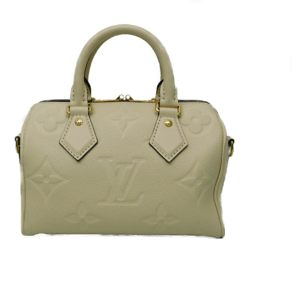 Louis Vuitton Speedy Bandouliere 20 M58954 Whitehandbag Gold