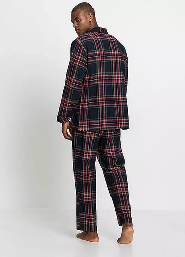 FREEMANS Checked Flannel Pyjamas Size 46 (fm148-2) - Picture 3 of 3
