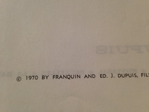 FRANQUIN : SPIROU T6 : LA CORNE DU RHINOCEROS EDITION DOS ROND DE 1970! - Picture 8 of 8
