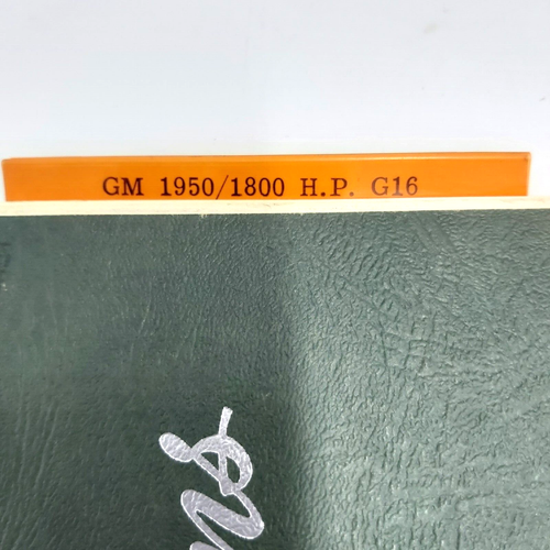 Electro Motive Division General Motors 1950/1800 H.P. Locomotive Specifications - Picture 6 of 9