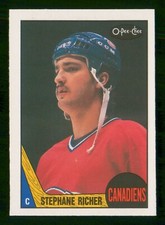 STEPHANE RICHER RC 1987-88 O-PEE-CHEE 87-88 NO 233 NRMINT 28211
