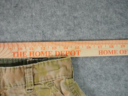 Vintage Ranger Pants Youth Medium Frog Skin Camouflage 70s 80s Straight Leg - Picture 8 of 13