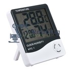 Thermometer Hygrometer Weather Station Temperature Humidity Desk Alarm Clock M