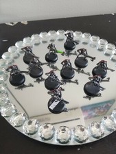 Warhammer 40,000 Necrons Necron Warriors Partially painted x11 J025