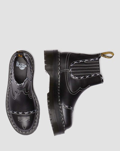 Dr.Martens 2976 Quad GA Black Boots 31430001 - Picture 4 of 8