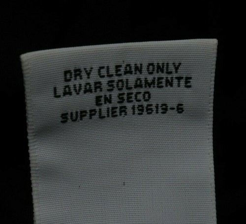 Chaqueta frontal vintage para mujer 6 mixtas negra elástica poliéster con capucha con botones bust39 - Imagen 8 de 11