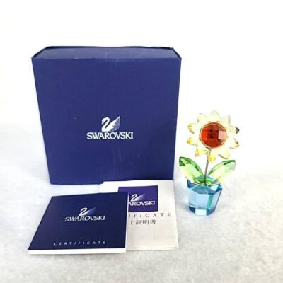 Swarovski Crystal Figurine Sunflower 