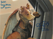 Star Wars Ahmed Best Autograph on 20x27cm Photo Star Wars Ahmed Best Autograph on 20x27cm Photo