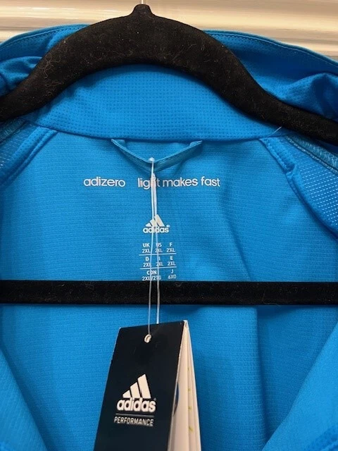 ADDIDAS MENS CLIMACOOL JACKET NEW WITH TAGS XXL RRP £62.00 - Image 4 of 4