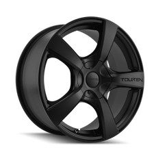 Touren TR9 Wheel 3190 Black Machined Face Machined Lip 17X7 5-110 42mm 72.62mm