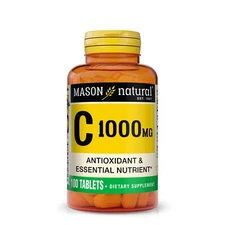 Mason Natural Vitamin C 1000 mg - Healthy Immune System, 100 Capsules