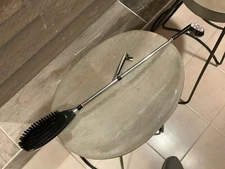 Golf Club Shoe Brush Vintage Collectible Golf Wood Leather Brush Shoe Tool