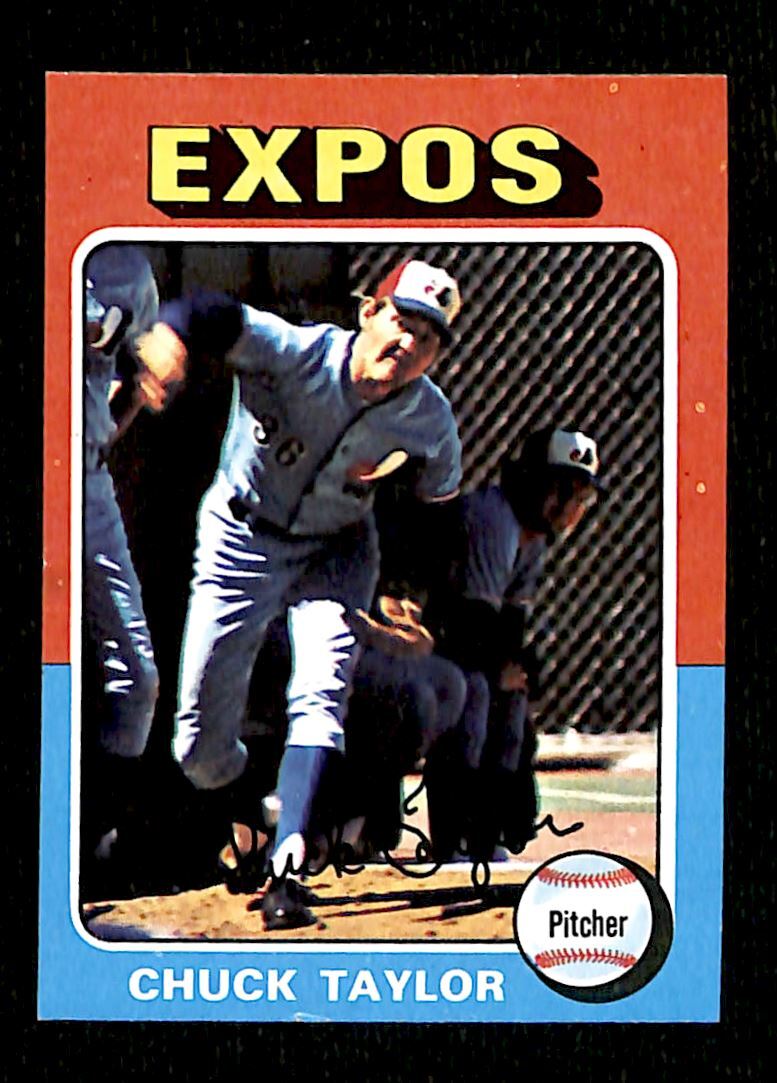 1975 Topps Mini Set Break Chuck Taylor #58 NM-MT or BETTER