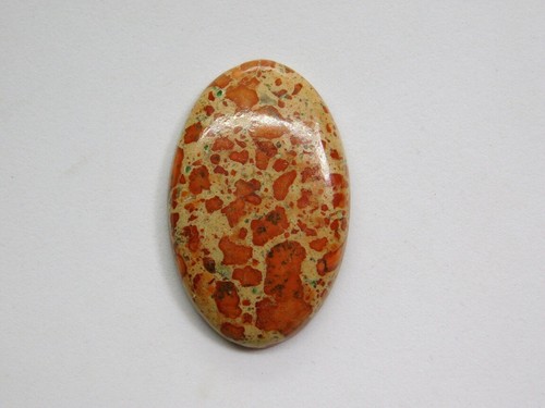 Natural Poppy Jasper Cabochon Loose Gemstone For Jewelry Making 27 Cts. ME-2545 - Picture 2 of 3