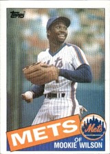 1985 Topps #775 Mookie Wilson New York Mets Baseball