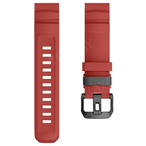 Correa de reloj de silicona para Garmin Fenix 8 47 mm 51 mm E 7 7X 6 6X 5 5X/Epix Pro - Imagen 49 de 81