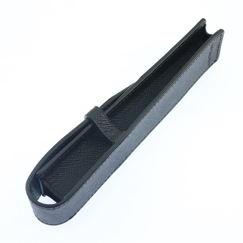 MONTBLANC Fountain Pen Case Pouch Black Sartorial MB130750 For 1 Pen Leather - 第 9/10 張圖片