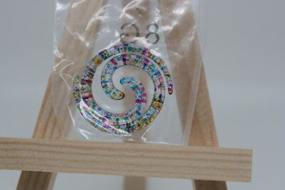 ACRYLIC  TAPERS Stretch Kit Expanders 8G MULTI-COLOR SPIRAL
