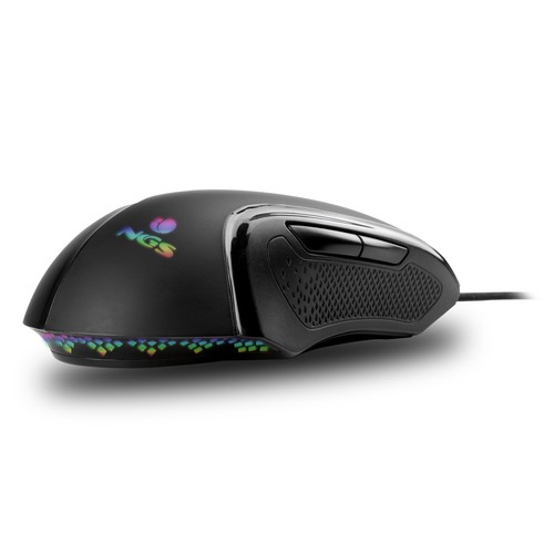 NGS GMX-125, Wired RGB Gaming Mouse, Ambidextrous , Ergonomic, Up to 7200DPI - Picture 3 of 5