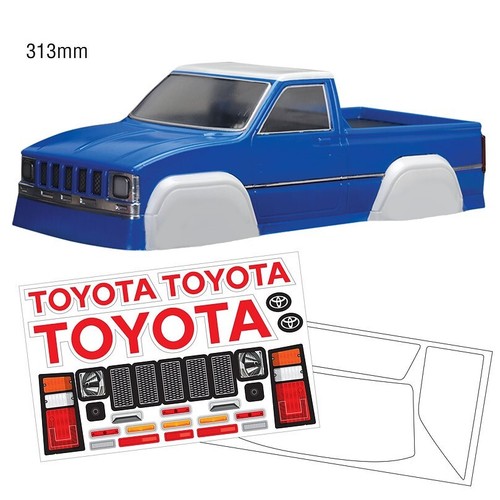 1:10 RC Clear Lexan Body – Toyota HiLux for Crawler TRX4 Axial 313mm - Picture 2 of 6