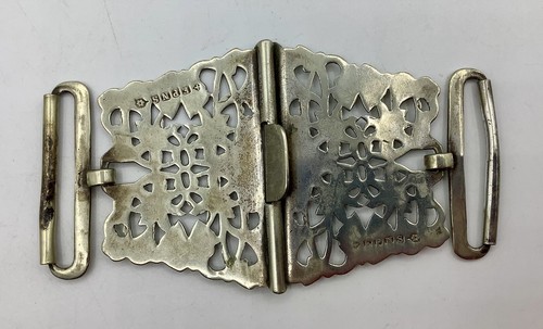 Vintage Pretty EPNS Silver Plated Nurses Buckle C1950s - Picture 4 of 13
