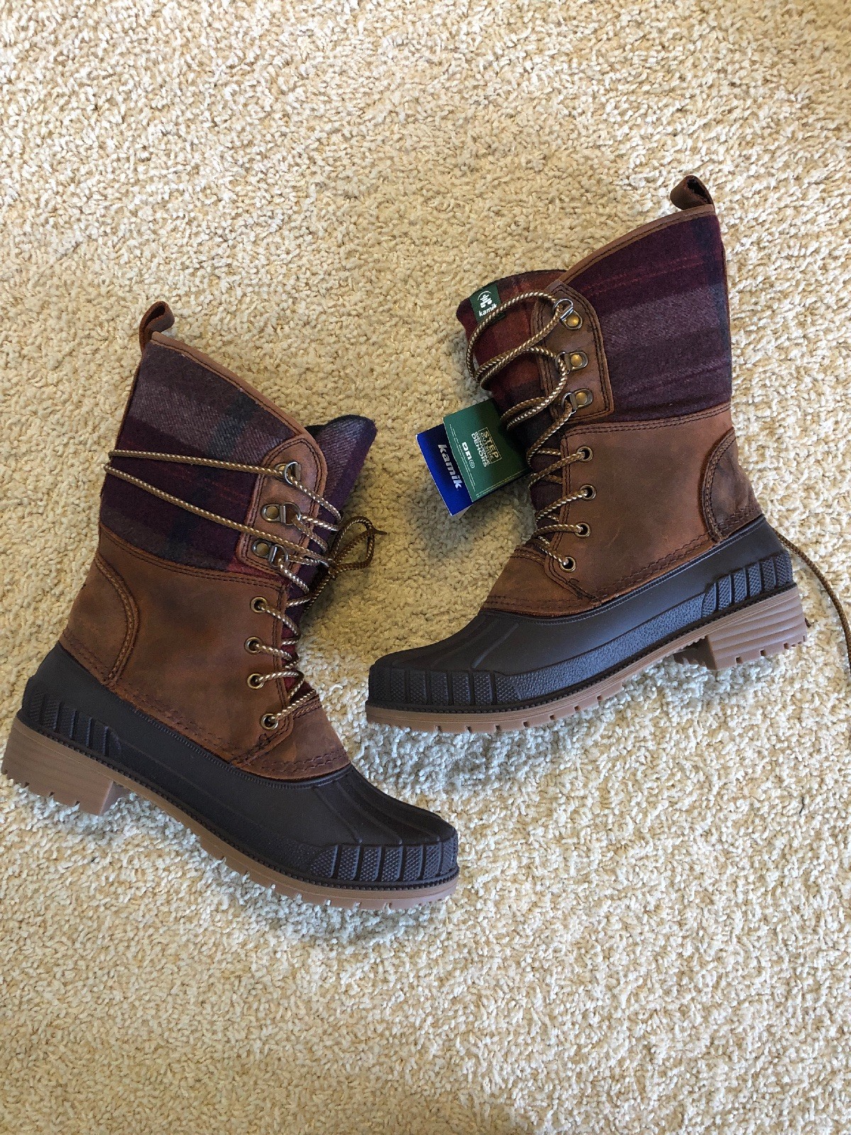 Kamik Sienna 2 Sienna2 Boots 8 Brown Tan Kamik Sienna 2 Sienna2 Boots 8 Brown Tan