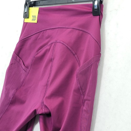 Women's Contour Curvy High-Waisted Capri Leggings 21" - All in Motion Purple XS - Picture 9 of 16