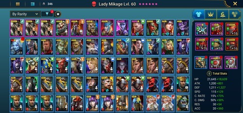 RAID : Shadow Legends acc with 1 mystical/ 10 legendary/ 41 epic - Picture 8 of 13