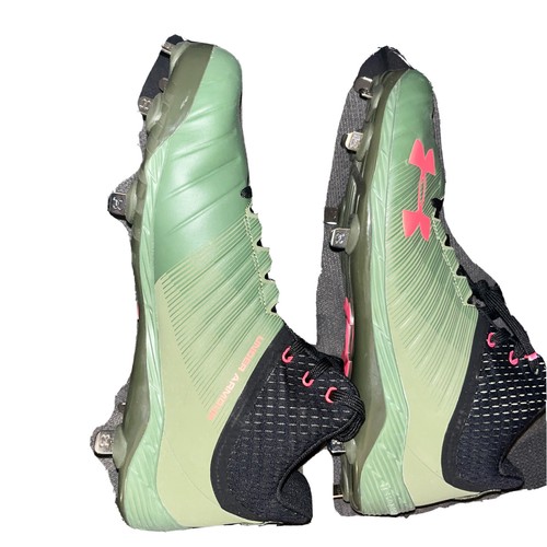 Under Armour Mens Cleats Team Yard Baseball Mid Cleats Men’s Size 13 - Picture 3 of 6