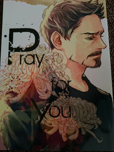 Doujinshi MCU avengers Steve X Tony (B5 28pages) Pray for you
