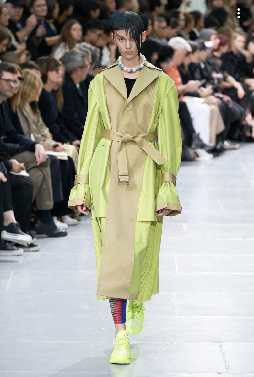 junya watanabe Trench Coat Ss2020 Runway Collection Double junya watanabe Trench Coat Ss2020 Runway Collection Double