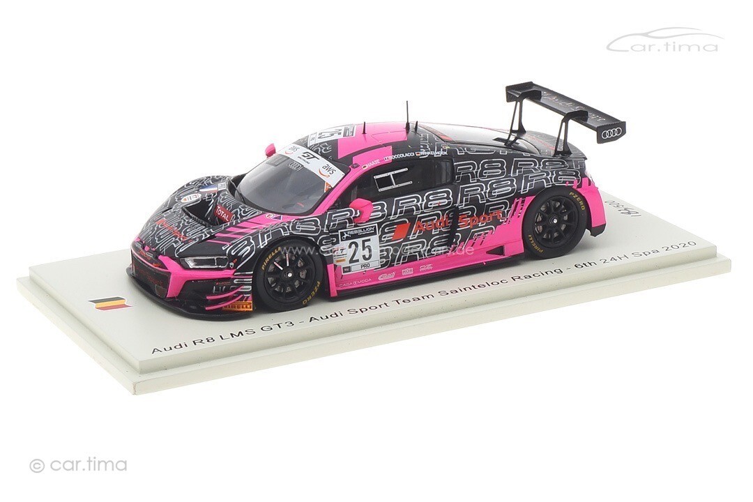 Audi R8 LMS GT3 24h Spa 2020 BoccolacciHaaseWinkelhock Spark 143 SB374