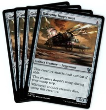 x4 Galvanic Juggernaut - Innistrad Remastered - MTG - NM/M