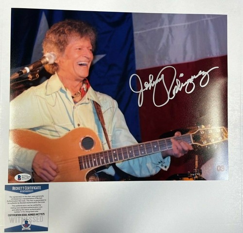 Johnny Rodriguez Signed 11X14 Photo BAS COA - Bild 5 von 6