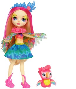 Enchantimals Peeki Parrot Doll 