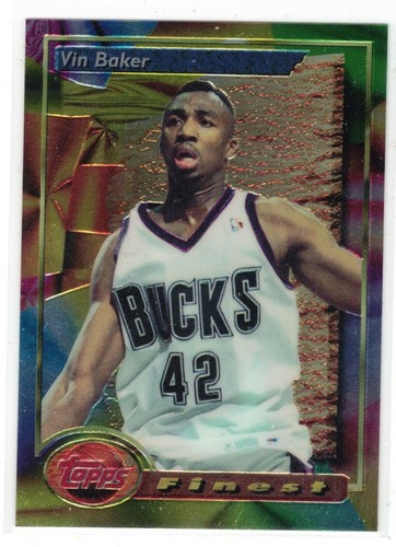 1993-94 FINEST VIN BAKER #139 BUCKS SWEET!