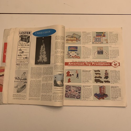 Ladies Home Journal December 1957 w/ Jackie Kennedy, Roy Rogers, Rockwell, Xmas - Picture 13 of 24