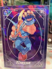 2025 Cardsmiths Street Fighter Alpha #57 BIRDIE Amethyst Gemstone 23/49 