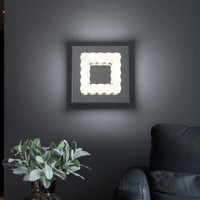 Led Kristall Wand Lampe Schlaf Zimmer Beleuchtung Chrom Strahler Flur Leuchte